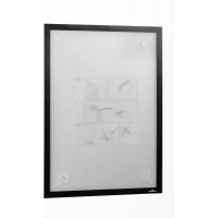 Durable 484401 Cadre d'affichage Duraframe Wallpaper avec Languettes Adhesives Amovibles pour Surfaces Delicates ou Non Lisses F