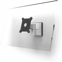 Durable 508923 Support mural pour moniteur Pro, pivotant a  360°, inclinable, pour ecrans VESA 21-27", argent