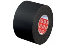 Tesa 04651-00014-00 Premium Adhesif toile, Noir, 25 m x 50 mm