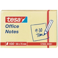 Lot de 12 : Tesa Office Bloc notes 100 feuilles 50 x 75 mm Taille M