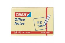 Lot de 12 : Tesa Office Bloc notes 100 feuilles 50 x 75 mm Taille M