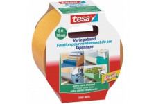 TESA - FIXATION POUR REVaŠTEMENT DE SOL ADHeSIF ULTRA FORT MARRON50MM X 5M SE COUPE a€ LA MAIN DOUBLE FACE 5681-18-0/