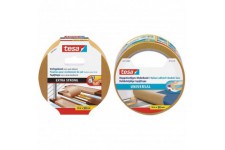 Tesa Extra Strong Ruban Adhesif Double Face de Fixation - Rouleau Auto-Adhesif Antiderapant - 25m x 50mm & Ruban Adhesif Double 