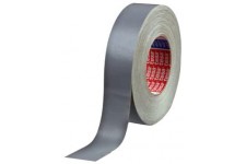 Tesa 04657-00113-00 Adhesif toile enduite acrylique gris, 50 m x 30 mm