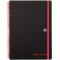 Oxford Black n' Red 400047653 Cahier a  spirales A4 140 pages Noir