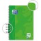 OXFORD Bloc-notes 400086494 Touch - Format A4 - 80 feuilles lignees avec double marge - Vert gazon