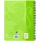 OXFORD Bloc-notes 400086494 Touch - Format A4 - 80 feuilles lignees avec double marge - Vert gazon
