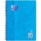 Oxford Touch College Cahier A4 quadrille avec marge 80 pages Bleu ocean