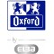 OXFORD by ELBA Chemise a elastiques pour une fermeture sure, 3 rabats arrondis, carton solide avec surface douce A4