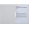 Oxford by Elba Chemise a  lamelles en carton rigide avec surface douce au toucher Format A4
