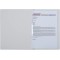 Oxford by Elba Chemise a  lamelles en carton rigide avec surface douce au toucher Format A4