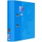 OXFORD Elba 400104026 Classeur rond DIN A4 en papier avec surface douce au toucher Bleu ocean