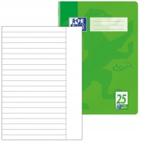 Cahier A4/16B/L25 Touch Vert