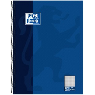 Oxford Cahier a spirales A4 80 feuilles perforees 1 Stuck couleurs assorties