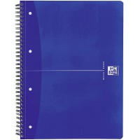 100050225 Office Cahier a carreaux Bleu Format A4