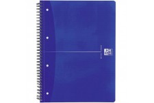 100050225 Office Cahier a carreaux Bleu Format A4