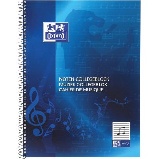 Oxford 384405014/100050345 Note Pad/A4 +/Line Style 14, 50 feuilles