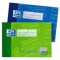 Oxford Cahier de musique DIN A4, 8 feuilles, avec reperes, lineature 14, 90 g/m².