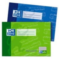 Oxford Cahier de musique DIN A4, 8 feuilles, avec reperes, lineature 14, 90 g/m².