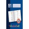 Oxford 311401625/100057954 Carnet vocabulaire, A4, 16 feuilles, bleu fonce