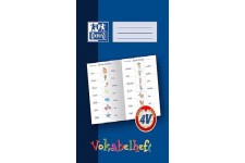 Oxford 311401626/100057955 Cahier de vocabulaire Format A4 16 feuilles Bleu fonce