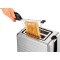 PROFI COOK PC-TAZ 1110 - Grille pain compact - 2 tranches - Avec grilles pour sandwich - Fentes larges 40 mm - 3 fonctiones - Ar