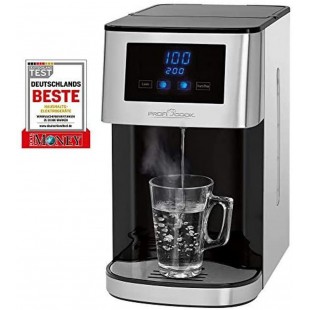 PROFI COOK PC-HWS1145 - Distributeur/Fontaine a  eau chaude - 100 °C en environ 3 secondes - 5 niveaux de temperature - jusqu'a 