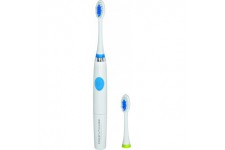 ProfiCare Brosse a   Dents a  lectrique avec Accessoires Bleue/Blanche Fonctionne avec des Piles