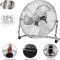 ProfiCare PC VL 3065 WM - 330650 - Ventilateur de Sol retro - 100 W - 40 cm - Voyants LED - 4 niveaux (0-1-2-3) - Silencieux - C