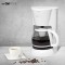 Machine a Cafe - Cafetiere - Expresso - Cafetiere filtre 12-14 Tasses capacite env. 1,5 L, systeme anti-goutte - Blanche - KA 34