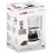 Machine a Cafe - Cafetiere - Expresso - Cafetiere filtre 12-14 Tasses capacite env. 1,5 L, systeme anti-goutte - Blanche - KA 34