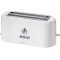 Toaster Pain automatique Boitier en acier inoxydable-850 W-Grille rechauffe-viennoiseries amovible TA 3534, 1400 W, Blanc