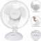 VL 3601 WeiB Ventilateur oscillant, 30 W, 220 V, Blanc