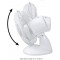 VL 3601 WeiB Ventilateur oscillant, 30 W, 220 V, Blanc