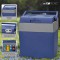 Glaciere electrique Portable - Glaciere pour Camping - Bac a  Refrigere - Glaciere 25 litres - KB 3714 Bleu-Gris 