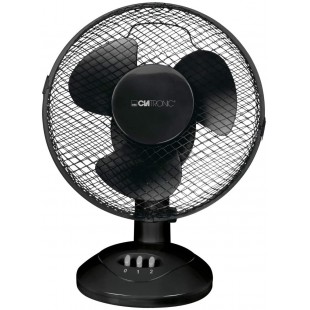 VL 3601 - Ventilateur - 30 W - 2 vitesses - 3 niveaux (0-1-2) - Silencieux - Poignee de transport - Noir