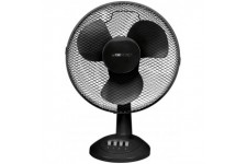 VL 3602 - Ventilateur - 40 W - 3 vitesses - 4 niveaux (0-1-2-3) - Silencieux - Poignee de transport - Noir 