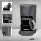 Machine a Cafe - Cafetiere - Expresso - Cafetiere filtre 12-14 Tasses capacite env. 1,5 L, systeme anti-goutte - Grise - KA 3473