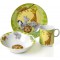 Ritzenhoff & Breker 006940 Service de table 3 pieces pour enfant Motif animaux de la jungle