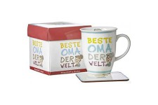 Ritzenhoff & Breker Tasse a  cafe avec Coffret Cadeau Beste Oma