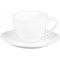 Lot de 6 : Espresso-Untere Bianco 11,5cm