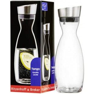 Flirt by R & noir Carafe en verre "Tango", 1 l,