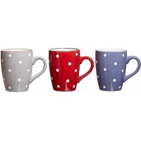 Lot de 6 : Ritzenhoff & Breker Mug "Dots", 300 ml