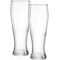 Ritzenhoff & Breker Lot de 2 verres a  biere blanche VIO lisses Passe au lave-vaisselle 0,5 l