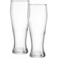 Ritzenhoff & Breker Lot de 2 verres a  biere blanche VIO lisses Passe au lave-vaisselle 0,5 l