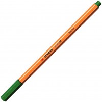 STABILO Lot de 5 Stylos feutre POINT 88 pointe fine 0,4 mm vert