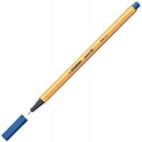 STABILO Lot de 5 Stylos feutre POINT 88 pointe fine 0,4 mm bleu