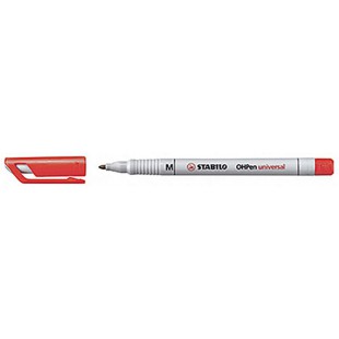 Stylo-feutre STABILO OHPen soluble 1 mm - rouge