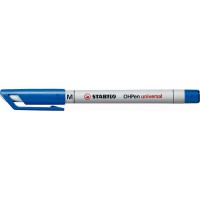 Stylo-feutre STABILO OHPen soluble 1 mm - bleu