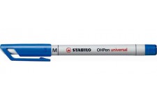 Stylo-feutre STABILO OHPen soluble 1 mm - bleu